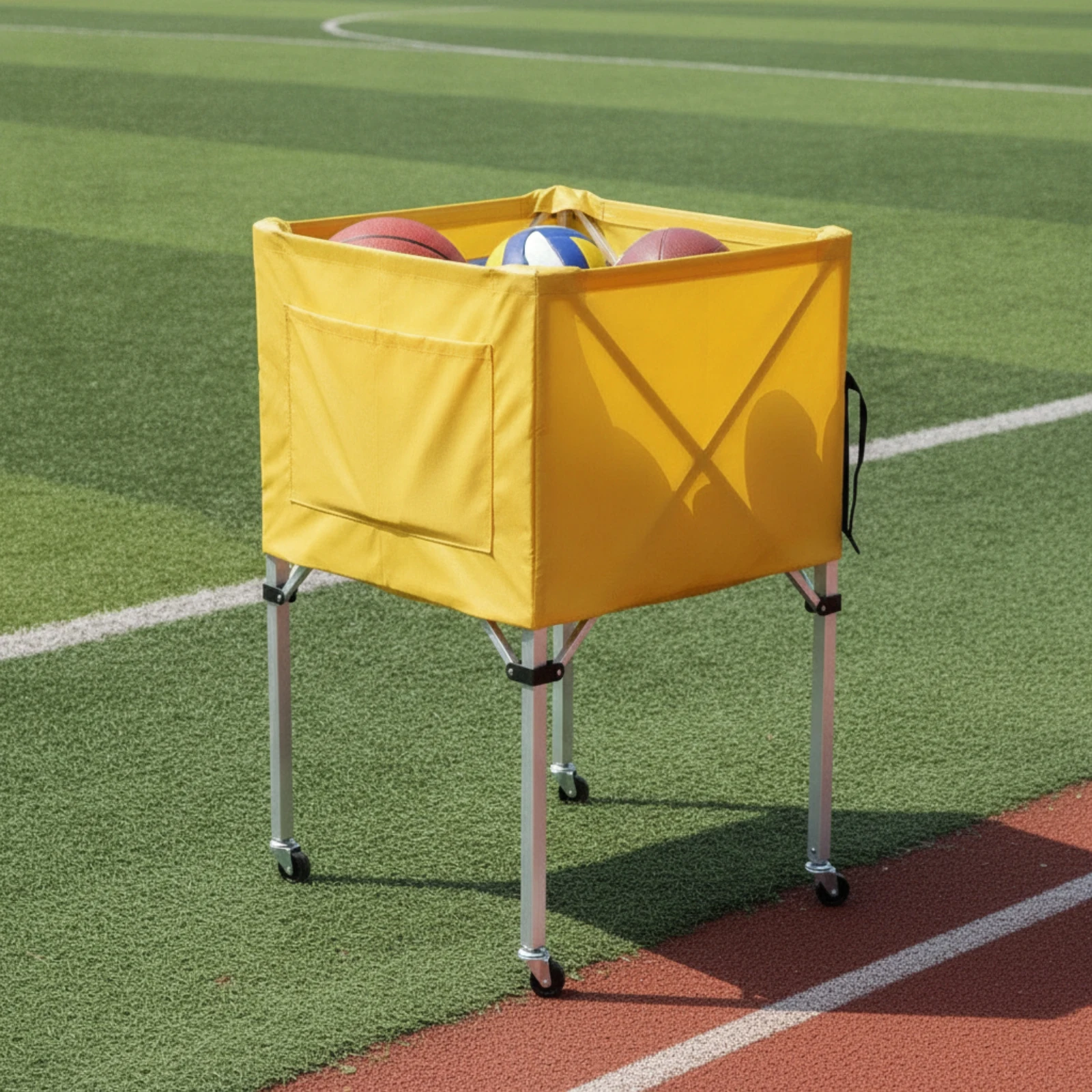 Ball Storage Cart Long-Lasting - Sports Equipment Cart review and price