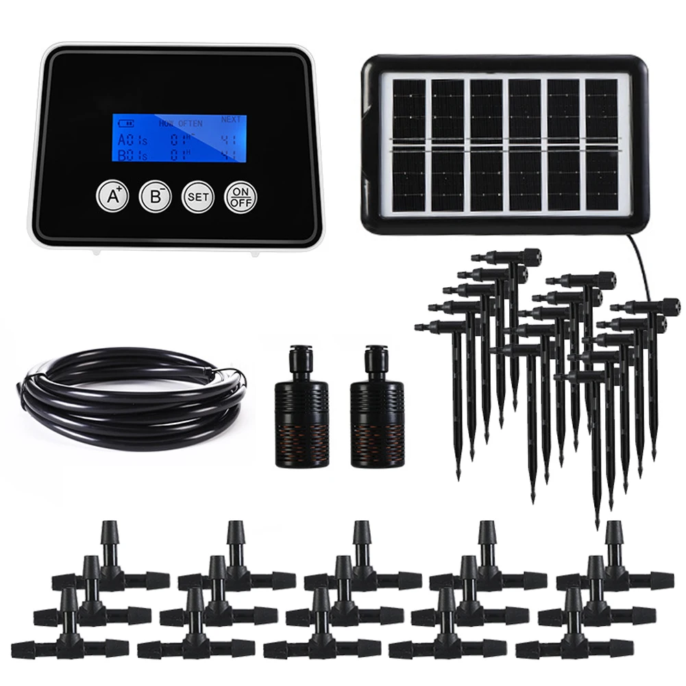 

Intelligent Automatic Timing Watering Device Drip Irrigation Timer for Garden Plant Flower Drenching Machine