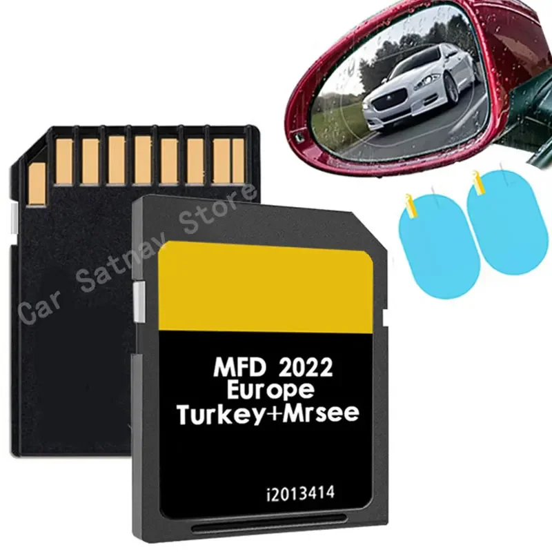 SD Card V11 Sat Nav Map Update 2022 Touchscreen Navigation Europe for Ford MFD