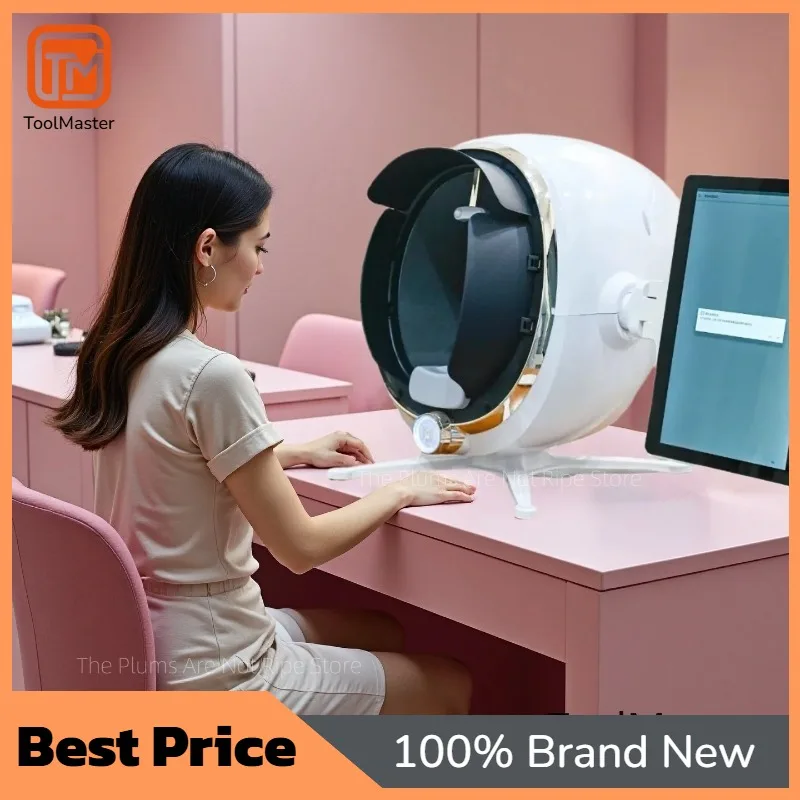 

【Hot Sale】3D Skin Analysis Machine Portable Facial Scanner With Magic Mirror Moisture Oil Texture Tester For Home Professional U