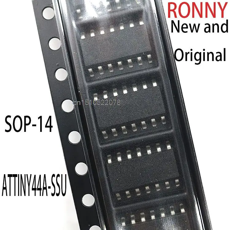 10PCS  New and Original   ATTINY44A SSU SOP-14 ATTINY44A-SSU