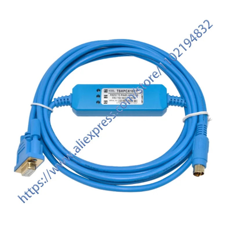 TSXPCX1031 PLC programming cable series RS232 serial communication download cable