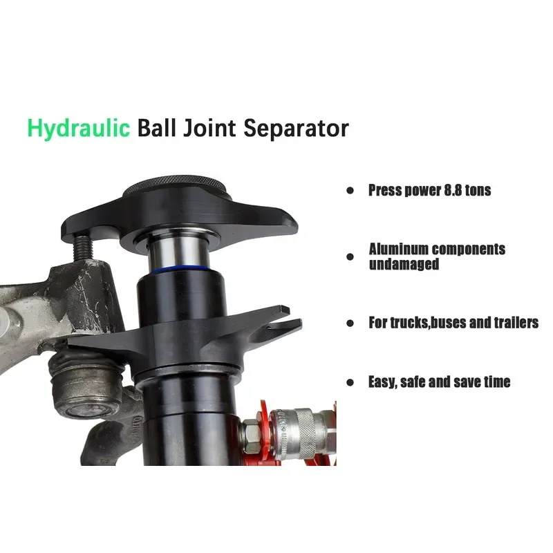 for 8.8 Ton Ball Joint Splitter Hydraulic Pneumatic Pump with Ball Joint Separator Tool Kit