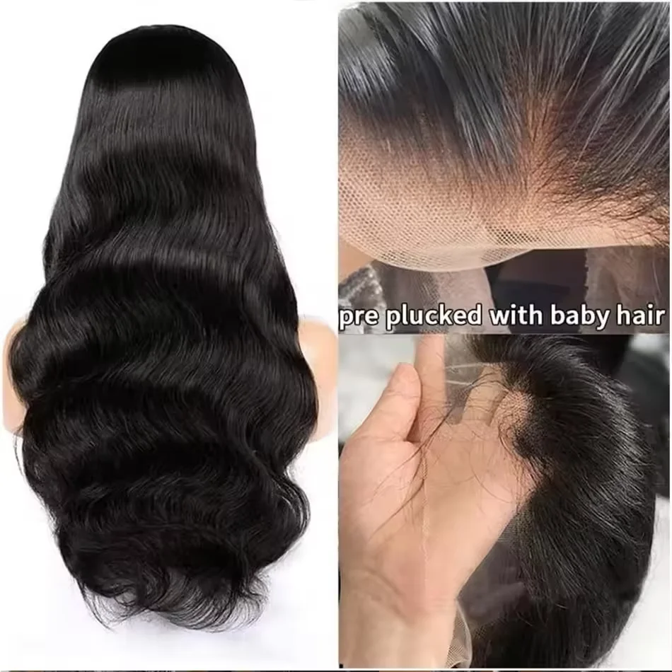 32 34 36Inch Body Wave Lace Front Wig Human Hair 4x4 Lace Closure Wig 100% Human Hair Wigs 13x6 13x4 HD Frontal Human Hair Lace Front Wigs