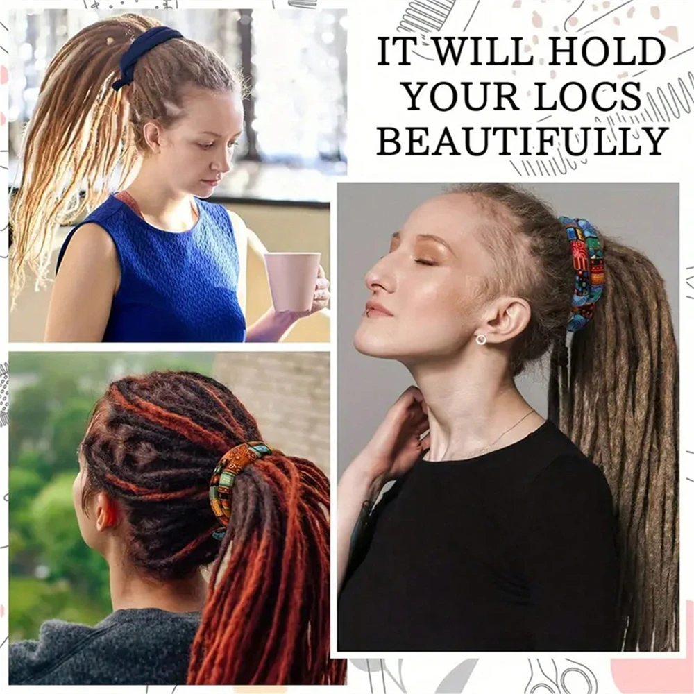 1 قطعة العصابات الشعر الملونة انحناء العصابات الشعر نمط العرقية الحبال العلاقات ذيل الحصان عقال المجدل طويل ذيل حصان دبوس الشعر Accessori #3