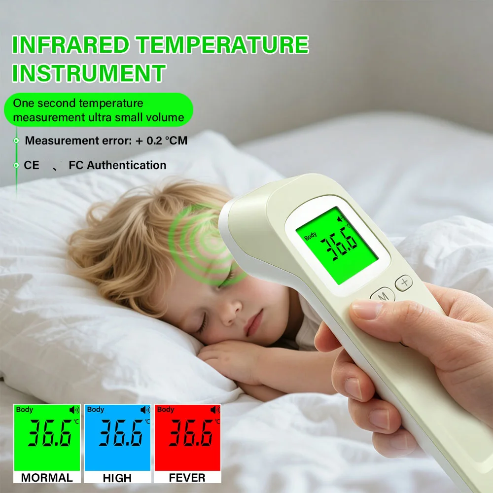 Forehead Thermometer Non-contact Body Temperature Infrared Digital Fever Thermometer for baby Home Medical Device