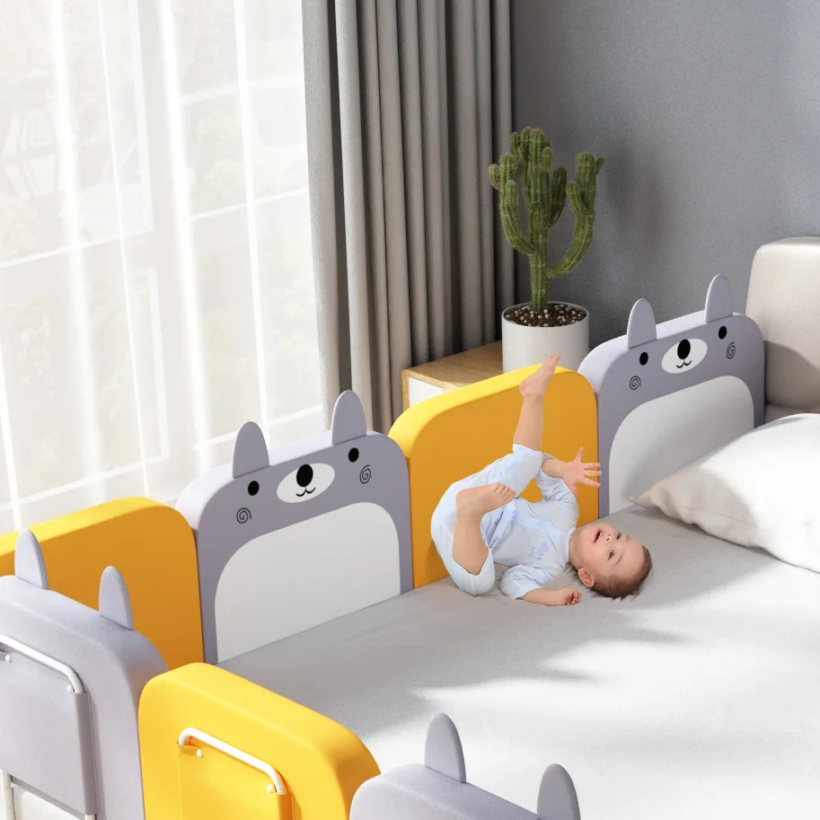 Bed Fence Baby Soft-wrapped Bed Fence Baby Anti-fall Child Anti-fall Bed Fence Fence Wholesale