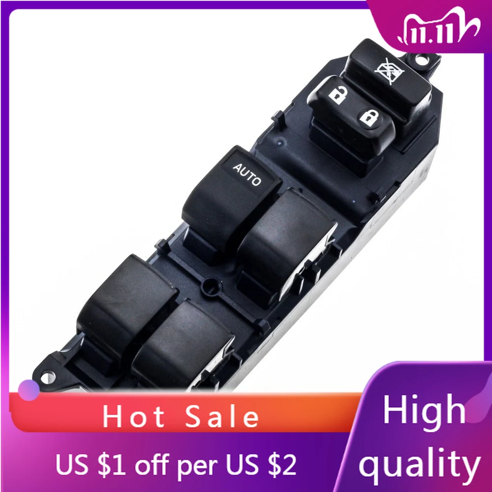 

Car Electric Power Window Master Switch Button Panel for Scion xD 2008 2009 2010 2011 2012 2013 2014 84820-02249 84820-02240