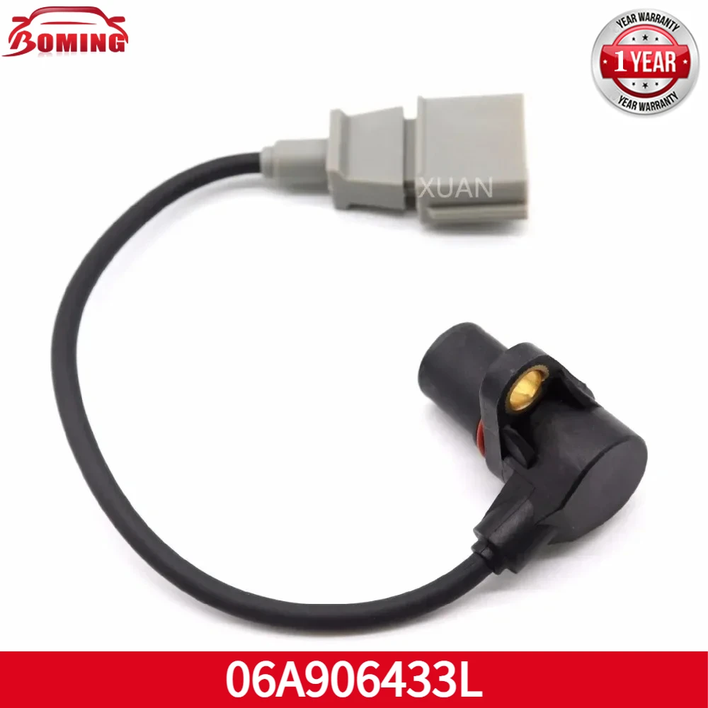 

06A906433L New Crankshaft Position Sensor Fits For AUDI A3 A4 A6 A8 Allroad S4 TT For Volkswagen Beetle Golf Passat Bora Polo