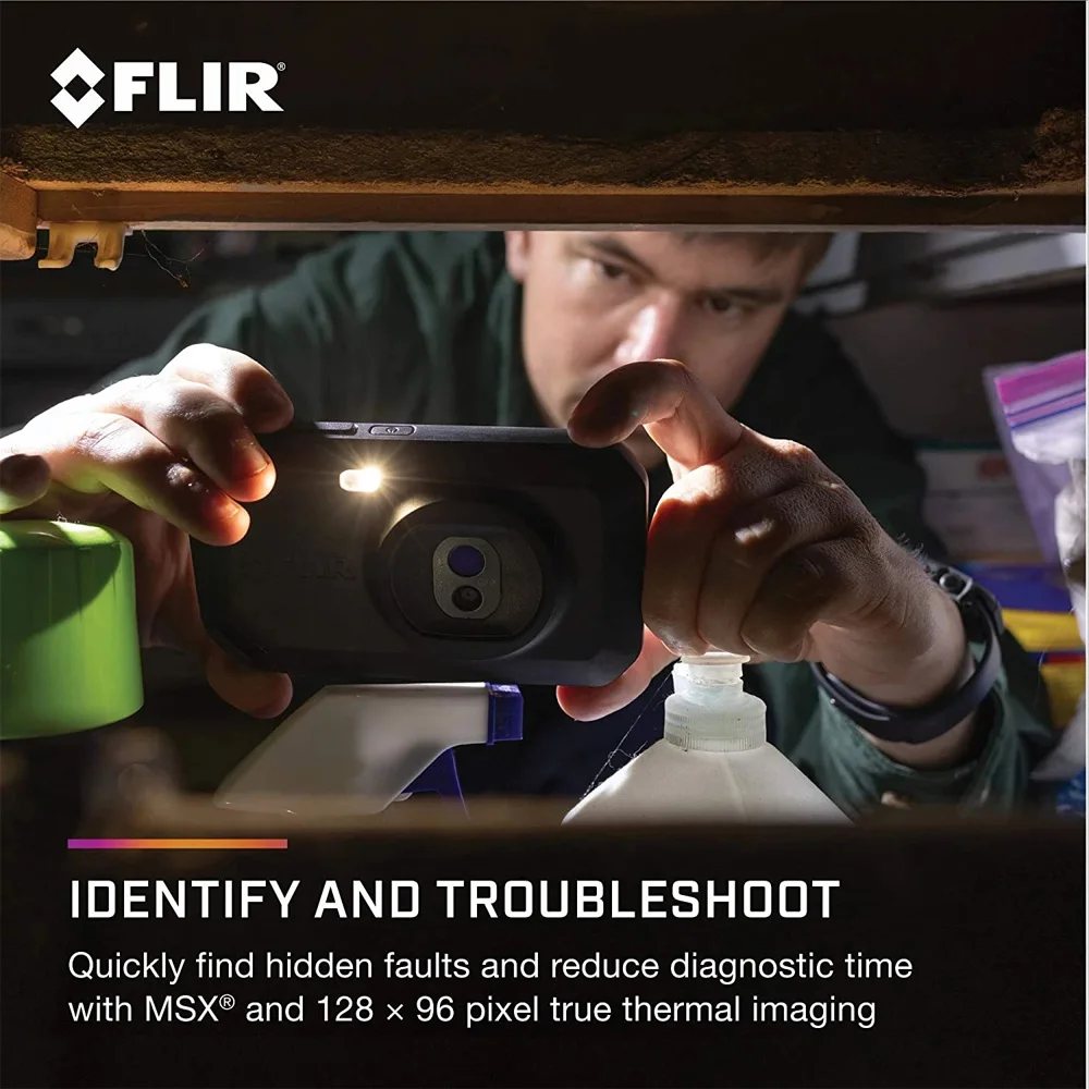 FLIR C3-X/C5 WIFI Infrared Thermal Imager Portable Camera Pocket Size IR Heat Sensor Electronic Detection Cloud Connection