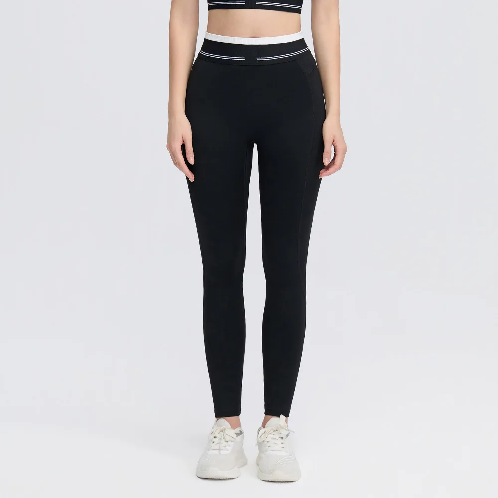 Women Yoga Pants Sports Leggings High Waist Fitness Legging Tummy Control Slim Fit Gym Tight Workout Running Athletic Sportswear