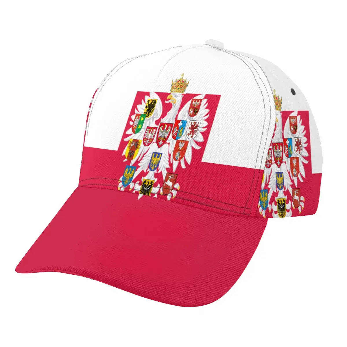 Poland Kingdom Flag Baseball Cap Fashion Men Hat Cap Summer Dad Hat Male Sports Hat