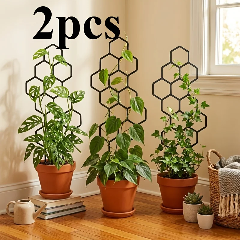 Two Climbing Plant Training Devices, with Potting for Climbing Vines and Flowers, Saving Space for Indoor and Outdoor Gardening