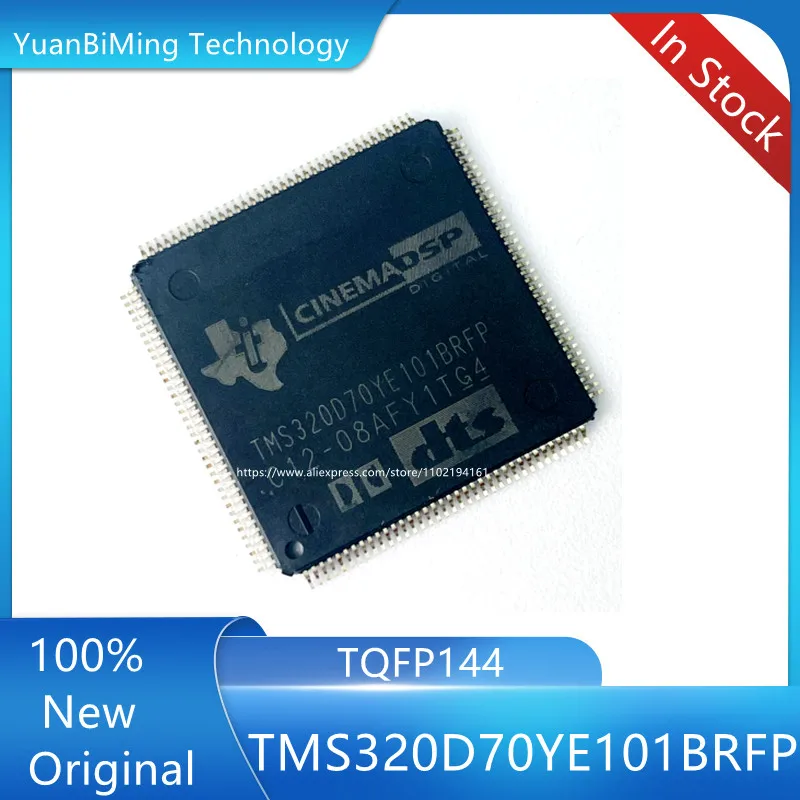 1pcs/lot TMS320D70YE101BRFP TQFP144 100% New Original in stock