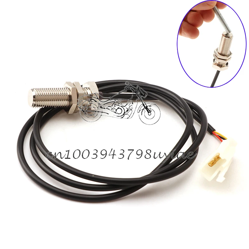 3Pin Speedometer Replacement parts speed Sensor Cable Magnetic induction fit for Motorcycle ATV Quad Accessories