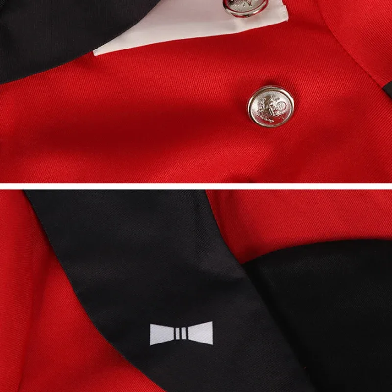 Hundred Line Tsukumo Kako Cosplay Fantasy Clothing Red Dress Anime Game Costume Disguise Adult Women Roleplay Party Outfits eo]5