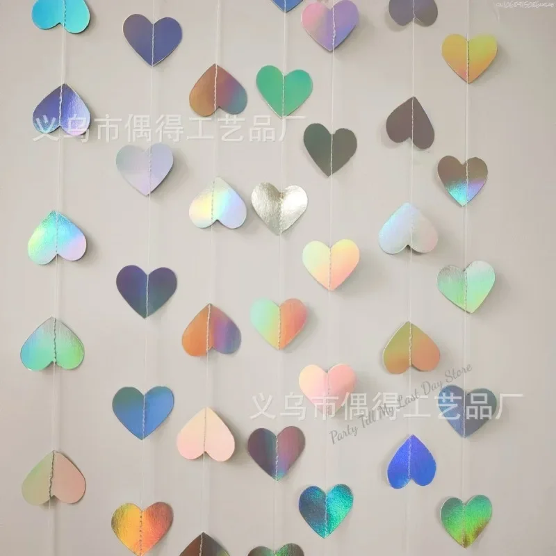 Pancarta de papel con purpurina de 4M, decoración para fiesta de feliz cumpleaños, primer primero, niños, niñas, adultos, guirnalda de oro rosa, boda, Baby Shower