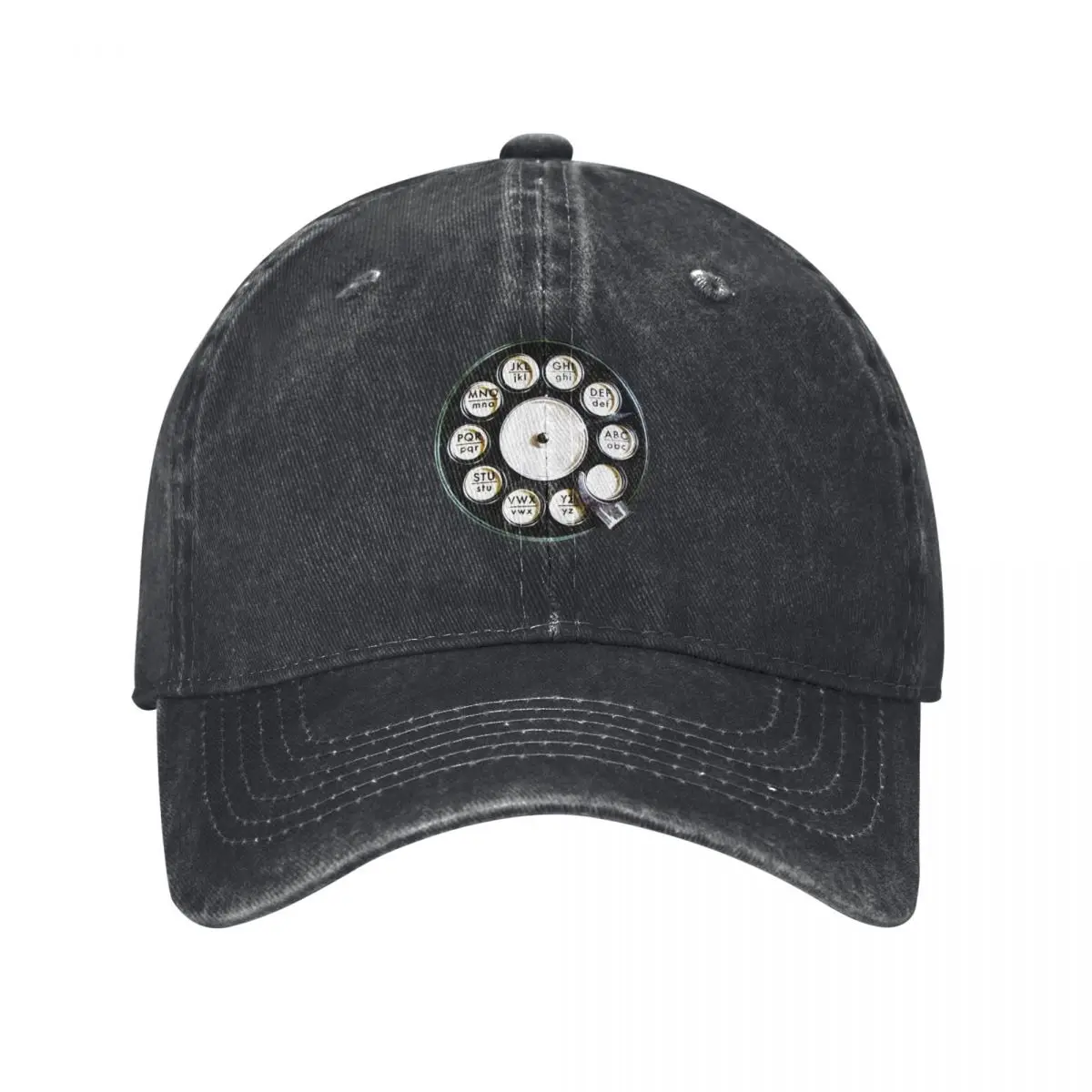 Vintage Rotary Dial Phone, Retro Phone Baseball Cap black Designer Hat New In Hat Fishing cap Women's Golf Wear Men's