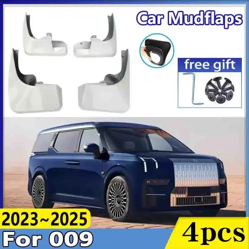 

Car Mudguards for Zeekr 009 2023 Accessories 2024 2025 Front Wheel Fender Baking Paint Mud Flaps Guard Splash Flap Auto Mudflaps