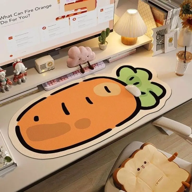 Un tapis de souris mignon et surdimensionné, parfait pour les bureaux de travail, les grands postes de travail ou comme tapis de clavier – il est incroyablement élégant.