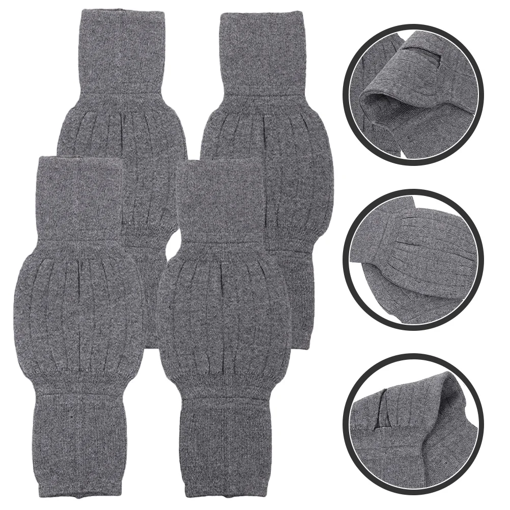 

Knee Warmer For Cold Protection Breathable Leg Warmers Sleeve Support Unisex Braces Fitness Winter Activity Multi-Function