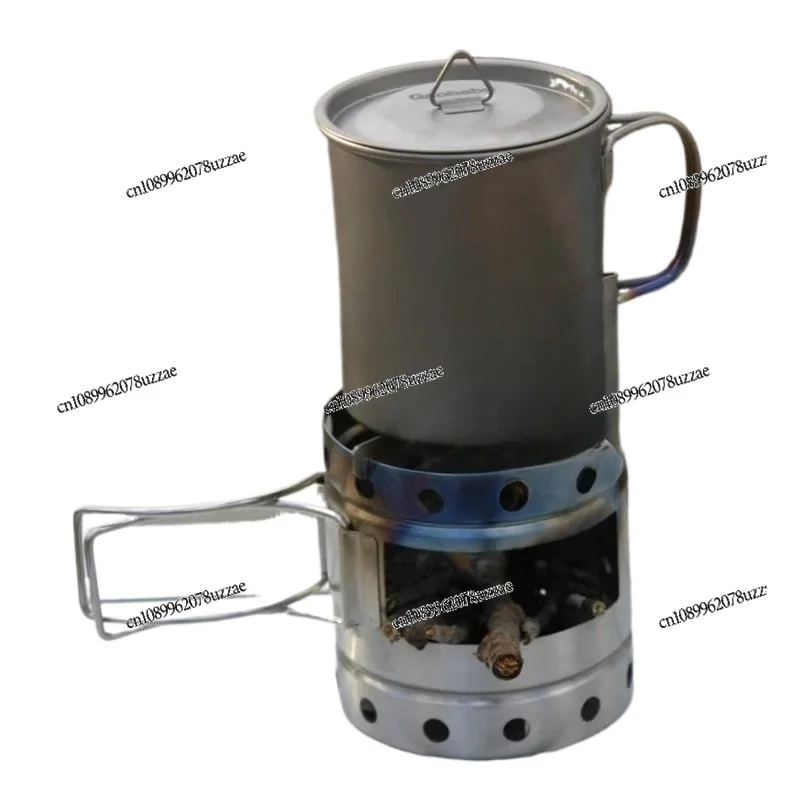

Outdoor Camping Mountaineering Picnic Meal B Windproof Portable Multi-Fuel Cooking Set Tea Making