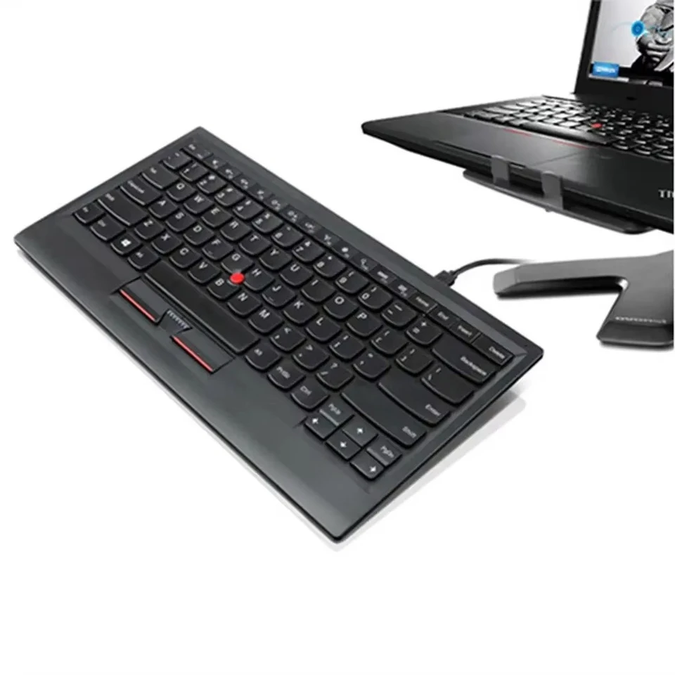 USB 小型レッドドット有線キーボード Lenovo Thinkpad 0B47190 ku1255