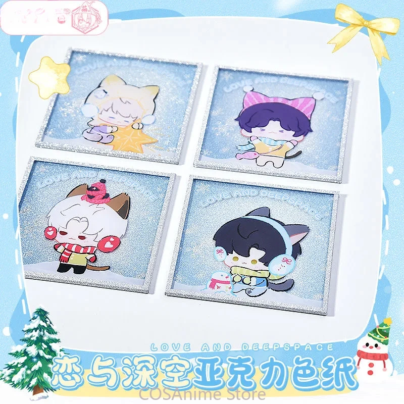 Game Love and Deepspace Sylus Xavier Zayne Rafayel Signature Board Cosplay Acrylic Colored Paper Props Collection Fans Gift