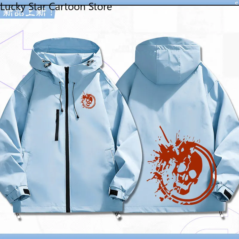 هالوين تأثيري أنيمي Danganronpa: الزناد سعيد الخراب زي معطف سترة الخريف الشتاء عارضة بارد للجنسين سترة واقية