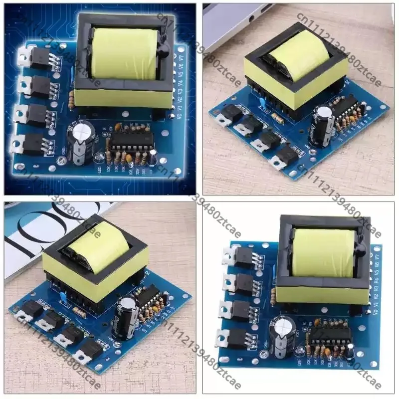 500W Inverter Boost Module,DC 12V 24V to AC 18V 0‑220V‑380V Converter Module