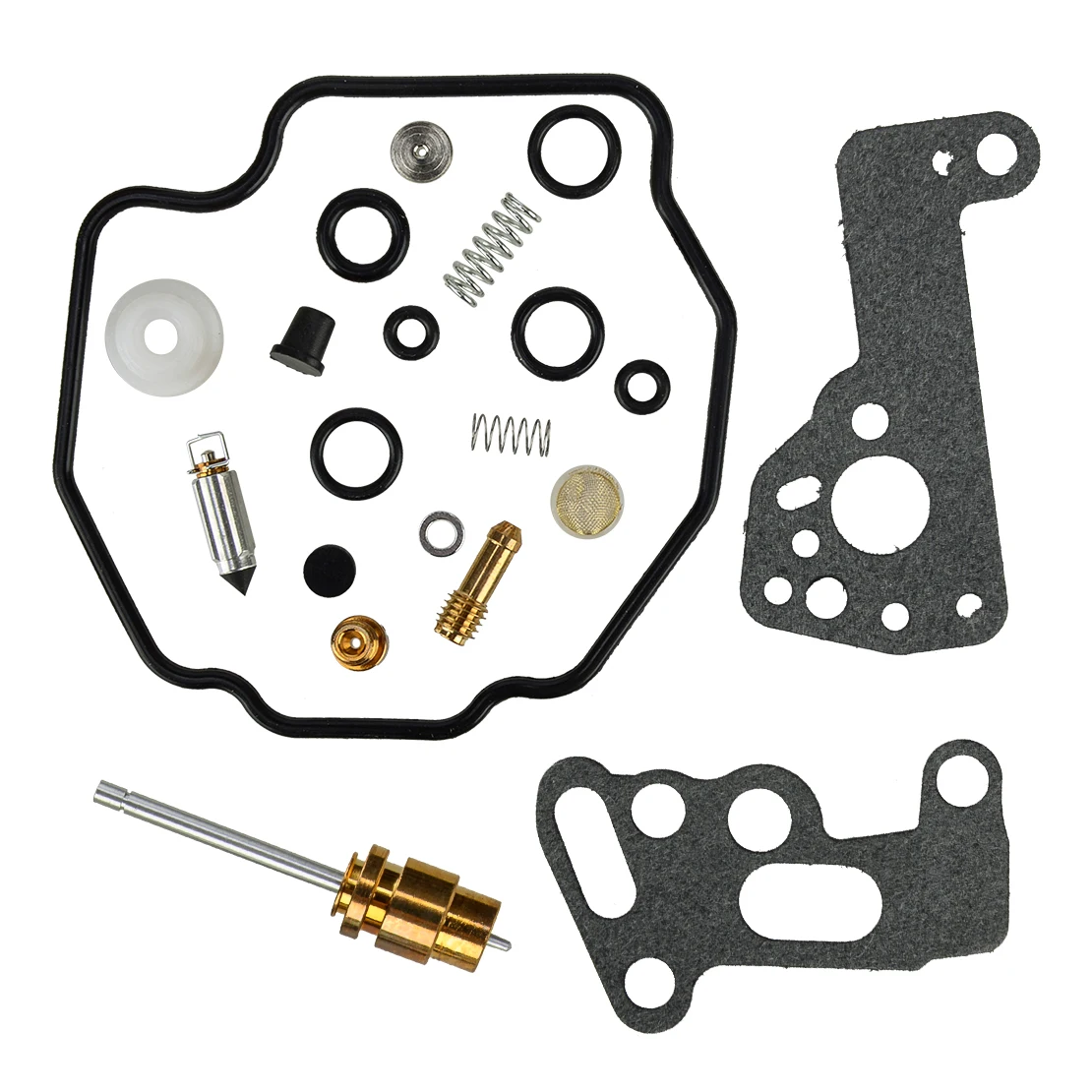 2 Sets Motorcycle Carburetor Repair Rebuild Kit Accessories Fit for Yamaha VMX1200 Venture XVZ1300 Royale XVZ1300D