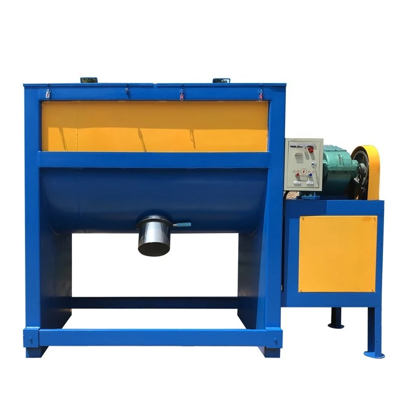 Iron oxide horizontal mixer