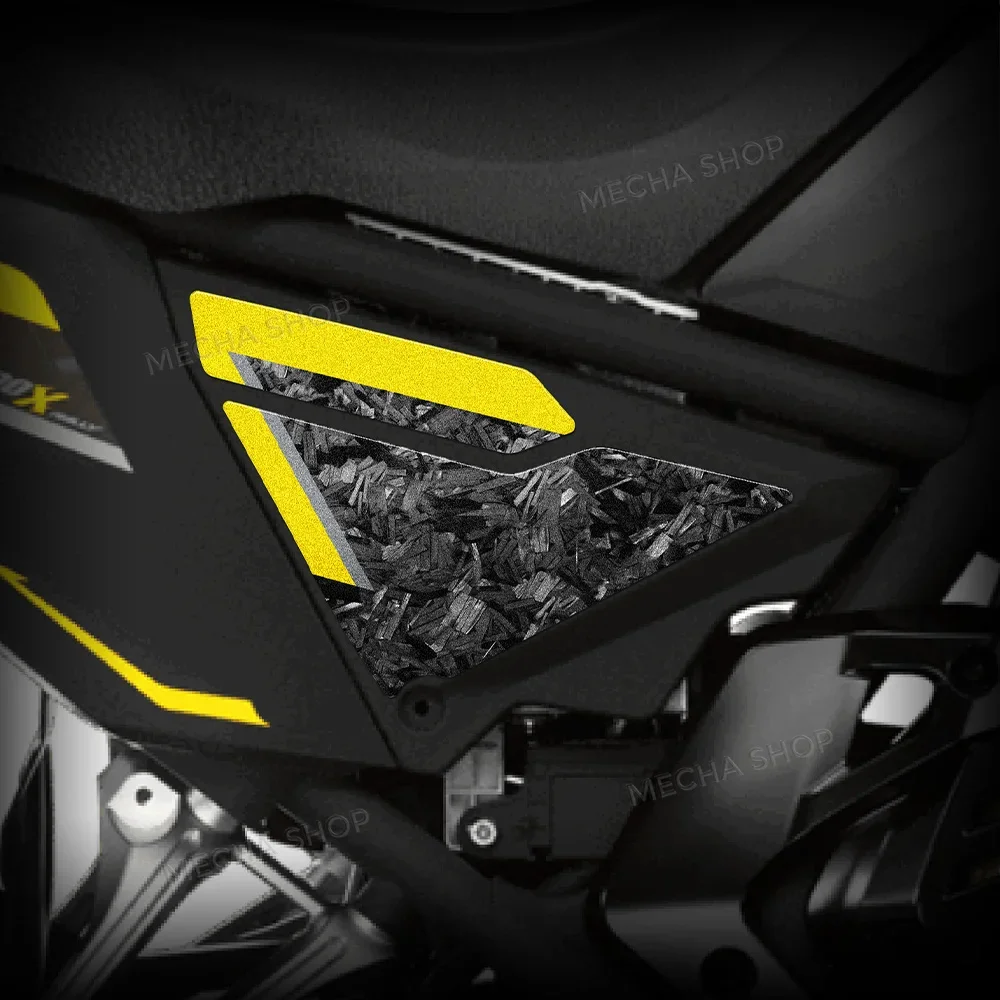 For Voge DS800X 800DSX DSX800 Rally 2025 3D Epoxy Resin Under Seat Protection Sticker Kit Sticker