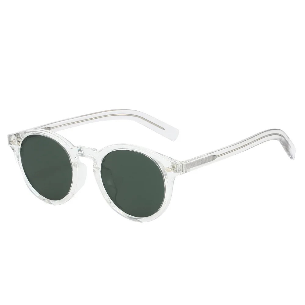 

Polarized Sunglasses for Men Brown Black TR90 Round Sun Glasses Women Travel Shades Birthday Presents 2025 Korean Style
