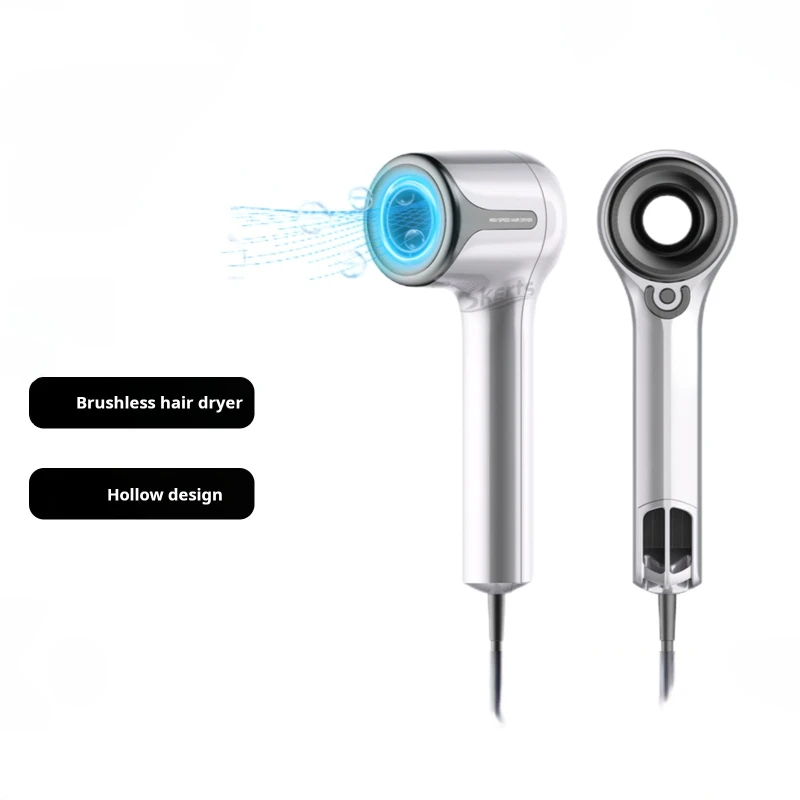 Hair dryer, hollow hair dryer, home dormitory plasma constant temperature high-speed hair dryer