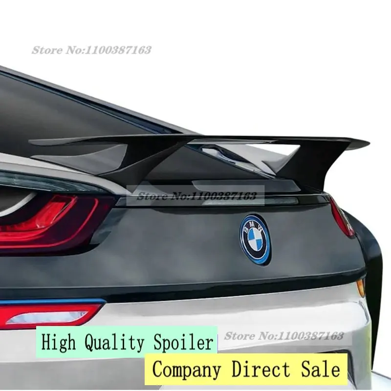 

Car Rear Spoiler Wing for BMW I8 2014 2015 2016 2017 2018 2019 Carbon Fiber Car Spoiler Rear Trunk Wing Boot Lid Lip