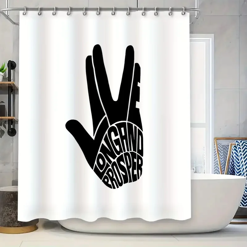 

Boho Macrame Shower Curtain Tropical Leaf Pattern Bathroom Decor Farmhouse Modern Aesthetic Washable Fabric Backdrop