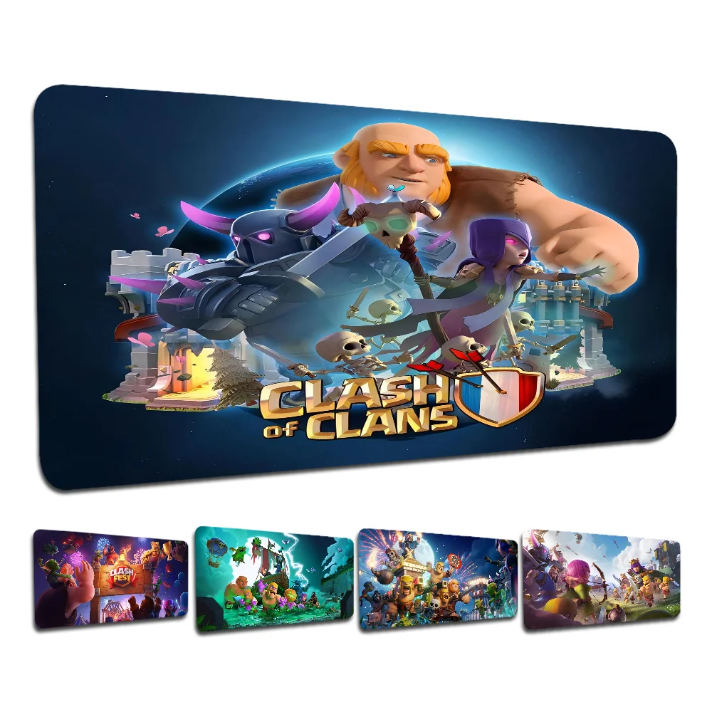 C-Clash of C-Clans My Favorite gamer play mats Mousepad Size for Keyboards Mat boyfriend Gift