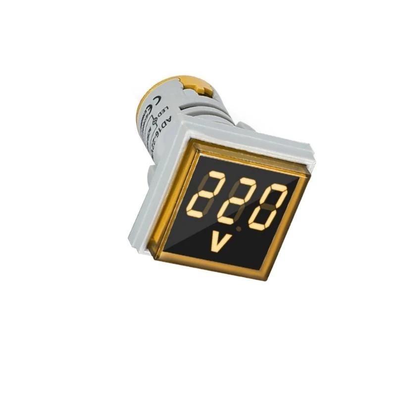 Вольтметр F92B от 50 до 500 В Светодиодный дисплей Detectors Detectors Электрический инструмент измерения для домашнего и