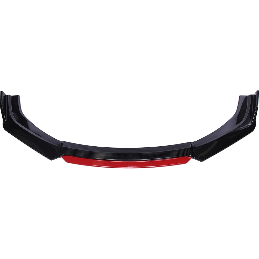Front Bumper Lip Auto Chin Spoiler Splitter Diffuser Body Kit Trim Spoiler Air Dam For Toyota Corolla Hatchback 1973-2016 image 3