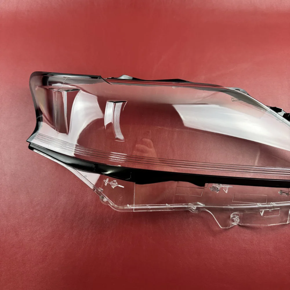 For Lexus RX RX270 RX350 RX450 2012 2013 2014 (Black Edge) Car Front Headlight Cover Lampshade Lampcover Caps Headlamp Shell