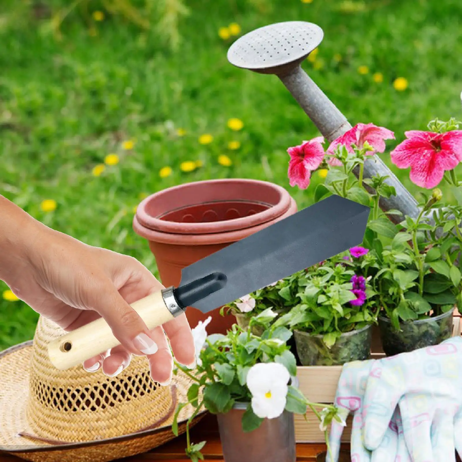 

Mini Garden Shovel Gardening Shovel for Seaside Transplanting Mixing Soil