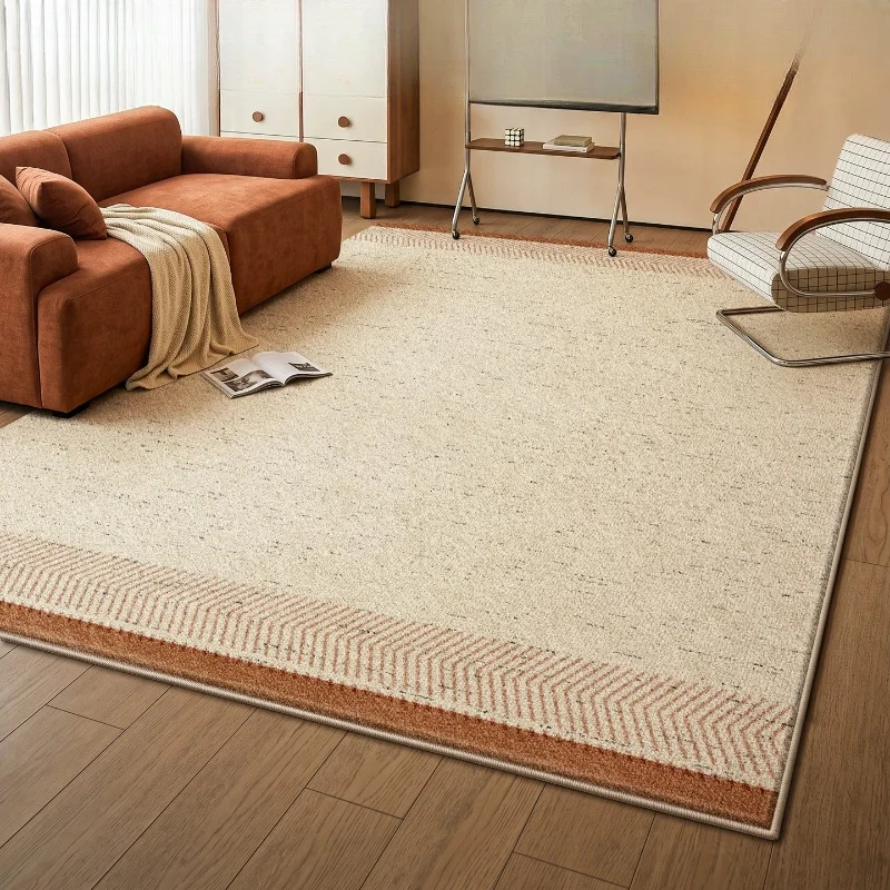 Modern Soft Fluffy Carpet Minimalist Lounge Hallway Vintage Living Room Rugs Luxury Korean Style Alfombrillas Home Supplies