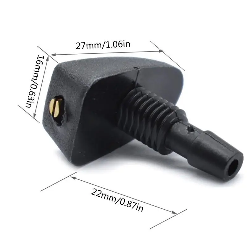 Picture 7: 2Pcs Portable Car Windshield Washer Nozzle Windshield Check for Valve Adap