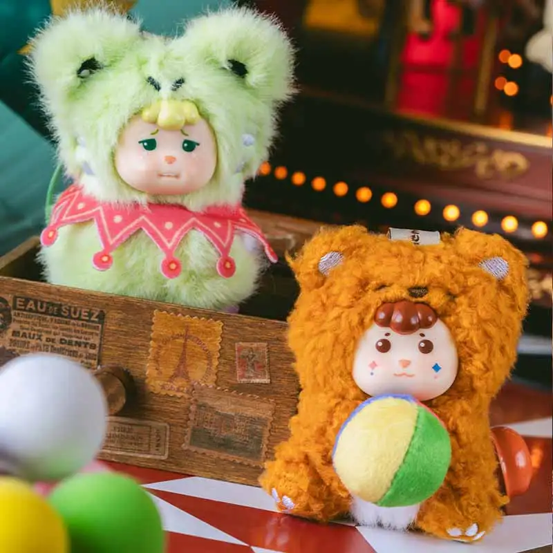 Neue Friendheep Karneval Zirkus Serie Blind Box Rucksack Anhänger Ausgestattet Mit Glocke Zubehör Spielzeug Mystey Box Überraschung Geschenke