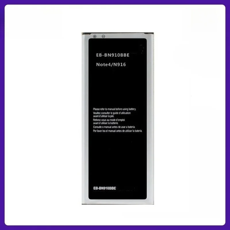 

EB-BN910BBE Replacement Battery for Samsung Note4 N910 N910U Strictly Tested High Safety Standard and Long Lasting Endurance