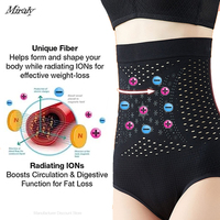 IONSTech Unique Fiber Restoration Shaper Women Tummy Control Shapewear Fat Burning Slimming Waist Trainer Underwear Panties