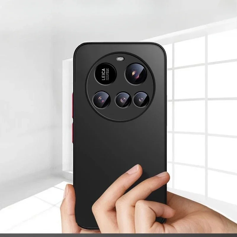 For Xiaomi 15 Ultra Phone Cases Transparent Matte Frosted Skin Feel Shell for XIAOMI Mi 15Ultra Ultra Thin Protective Cover