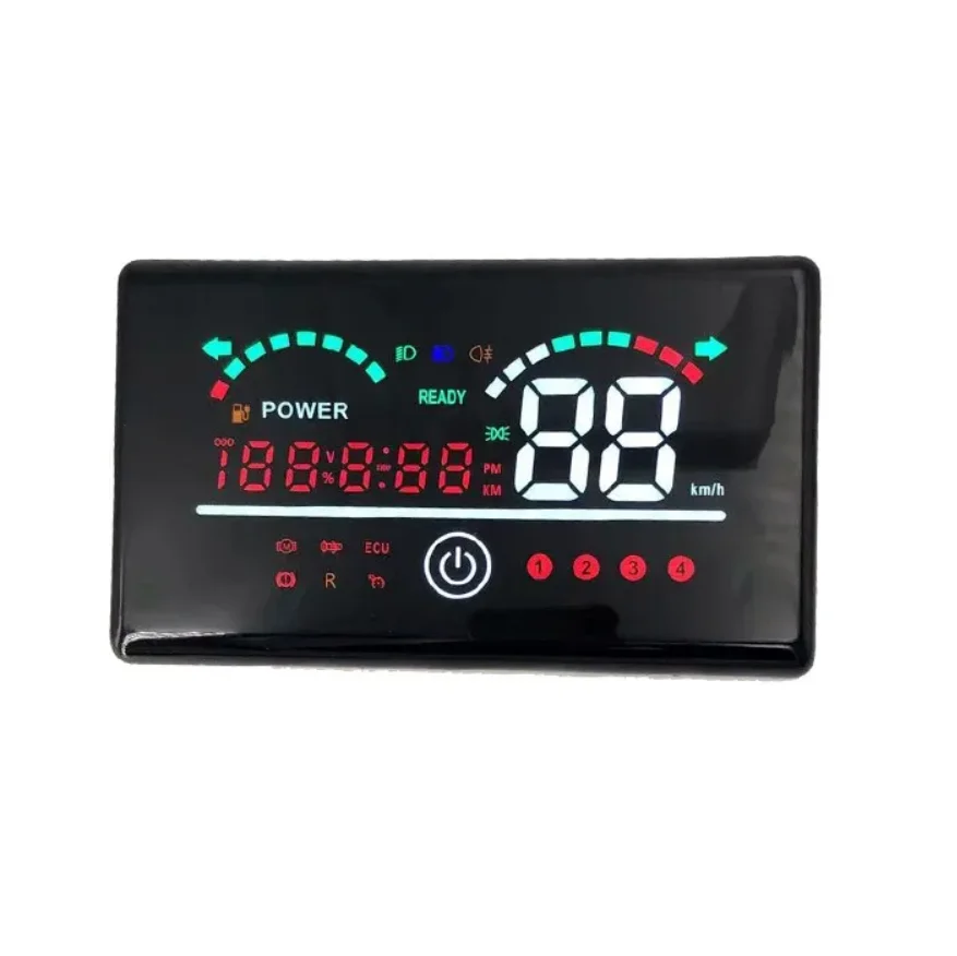 48-72V Electric Bicycle LCD Display LED Power Indicator Of Electric Bicycle LCD Istrument Assembly