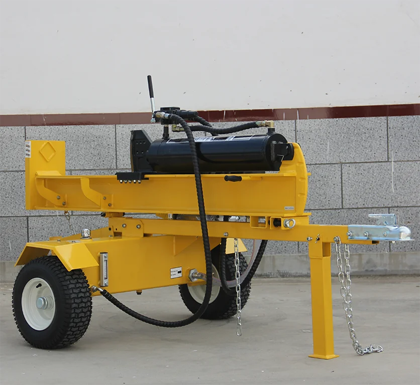 50 Ton Hydraulic Firewood Processor Log Splitter Heavy Duty Wood Processing Machine For Farm Use